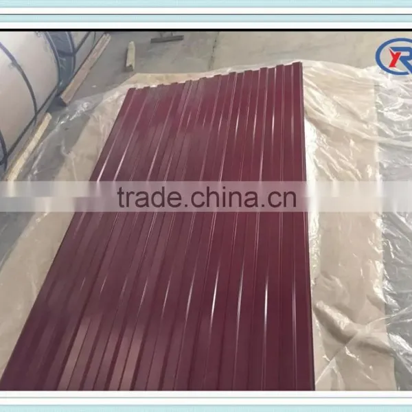High Quality Color Coated Roof Tiles Corrugated Steel Sheet photo-3
