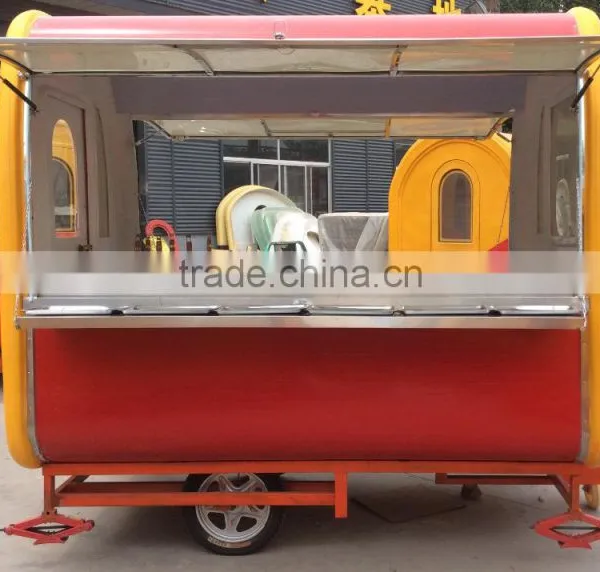 2017 HOT SALES BEST QUALITY CE ISO UL EEC Hot Dog Cart Stainless Steel Hot Dog Cart Customzied Hot Dog Cart photo-5