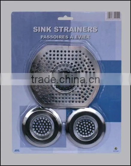 3pc Sink Strainer