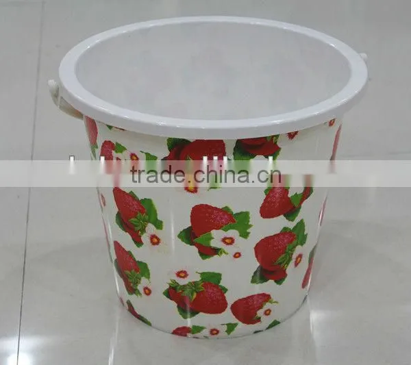 13L Household Plastic Cheap Buckets With Handle photo-4