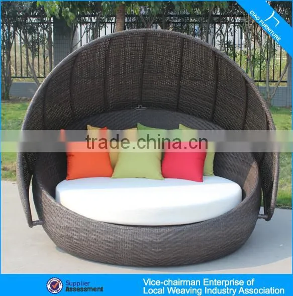 Hot Selling Outdoor Furniture Appealing Design Rattan Sunbed RB-016 photo-2