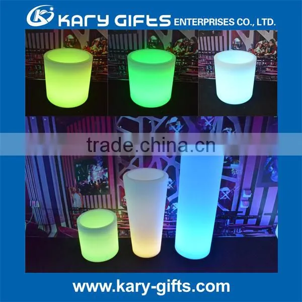 Cooler Ice Container Champagne Plastic LED Illuminated Ice Bucket photo-5