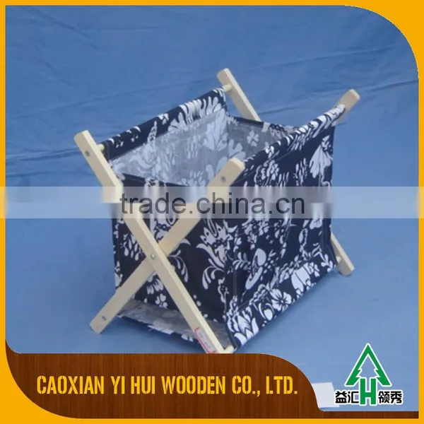 Best Selling Foldable Wood Magazine Racks For Sale photo-4