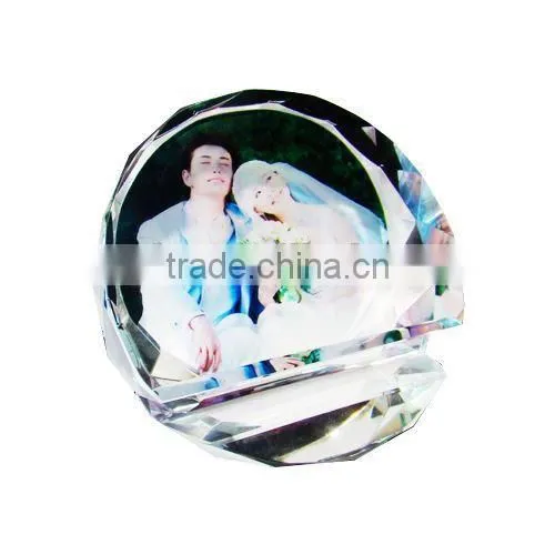 Sublimation Photo Crystal With Penholder and Watch photo-6