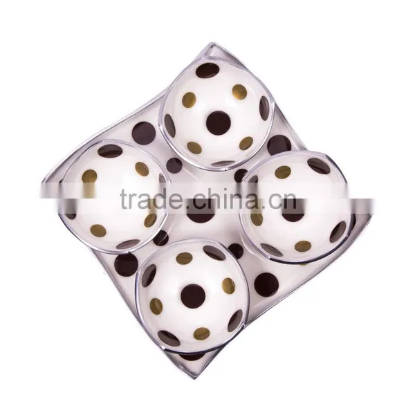 Aluminium Tableware | Aluminium Enamel Tray With 4 Bowl photo-2