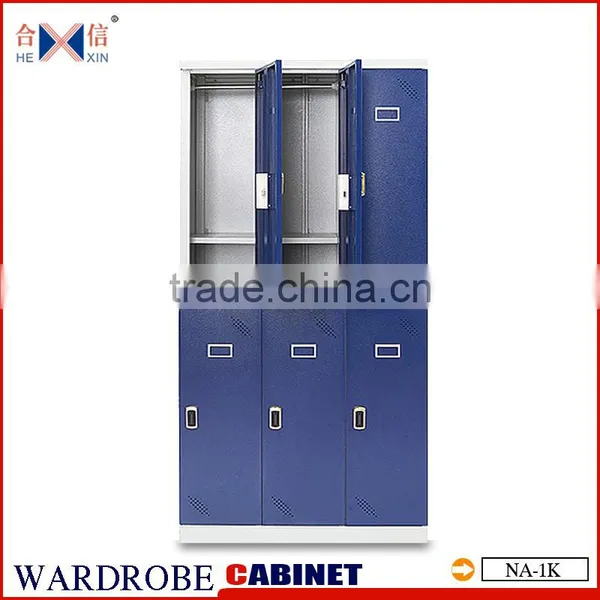 3 Doors Wardrobe Lockers Metal Wardrobe Lockers photo-2