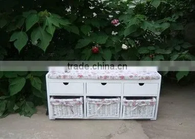 Home Decor Wooden Shoe Rack, Wooden Footstool,wooden Shoes Shelf photo-6
