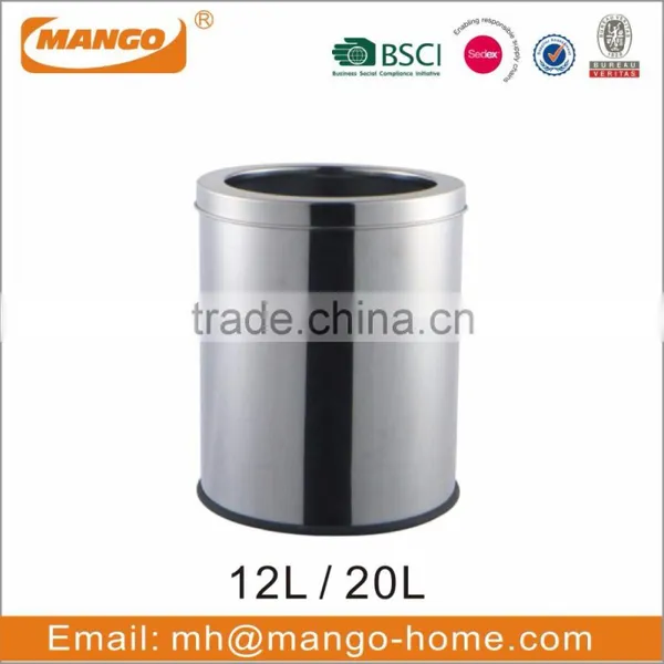 Round Metal Table Mini Trash Can photo-5