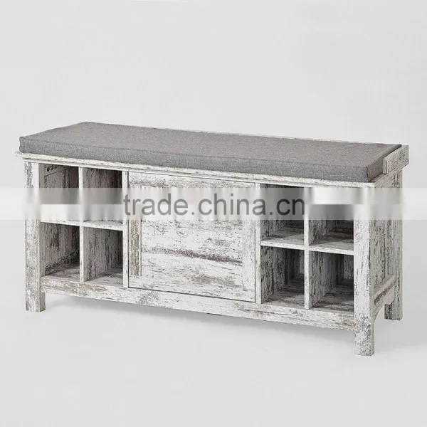 Vintage Wooden Shoe Cabinet photo-2