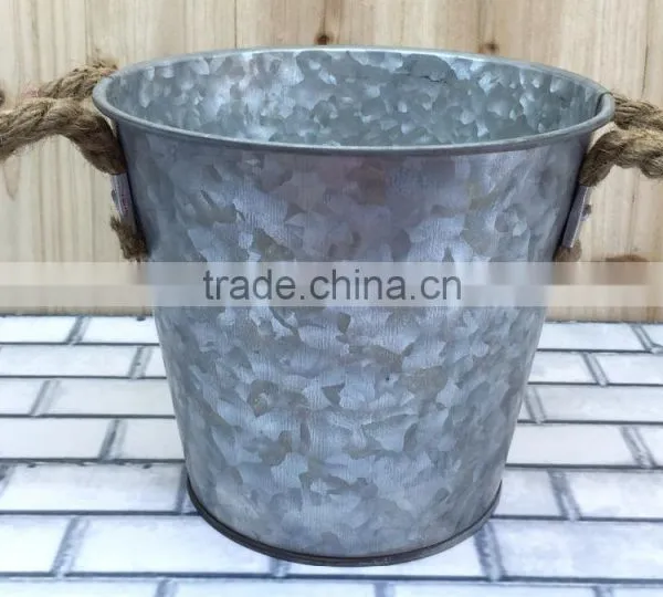 Wholesale Village Style Iron Art/wrought Iron Flower Pot photo-2