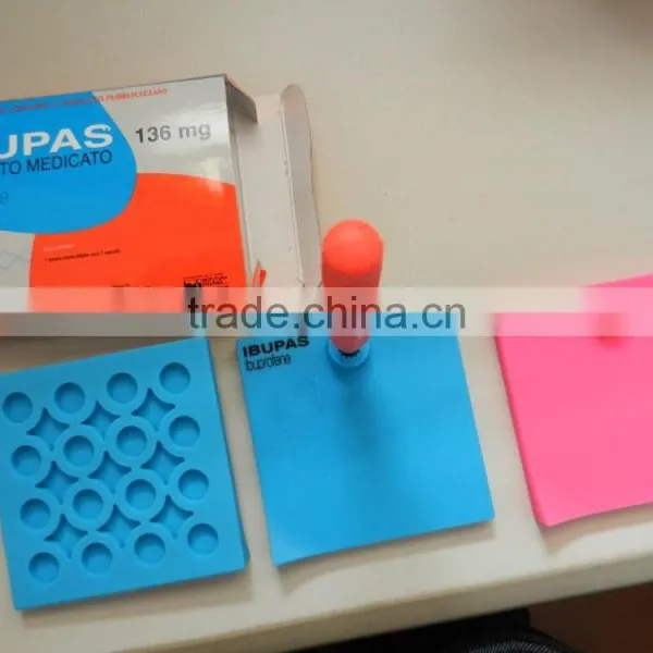 2015 Hot Sale Square Shape Silicone Rewritable Memo Pad photo-3