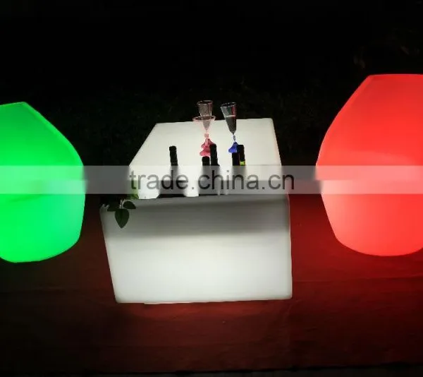 Modern Hot Sale Led Ice Bucket Table for Disco or Wine Bar Using photo-3