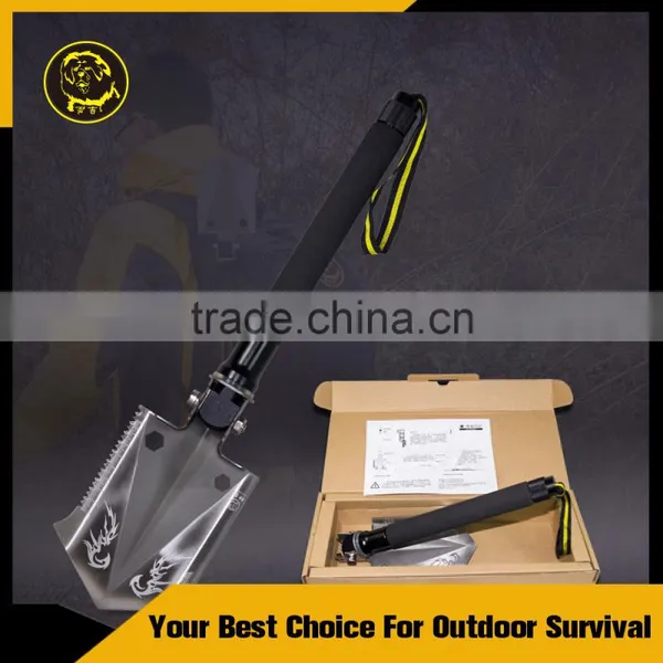 Camping Trip Survival Tool/ Outdoor Survival Gear/Duoji Multifunction Shovel Guards You as a Loyal Tibetan Mastiff photo-3