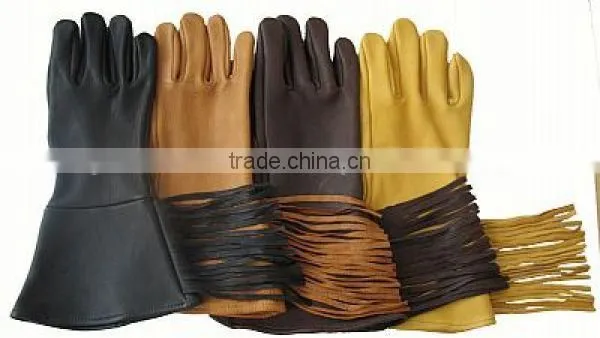 Yellow Gauntlet Gloves photo-2