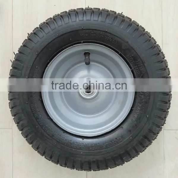 13 Inch Metal Rim 500-6 Pneumatic Wheels photo-4