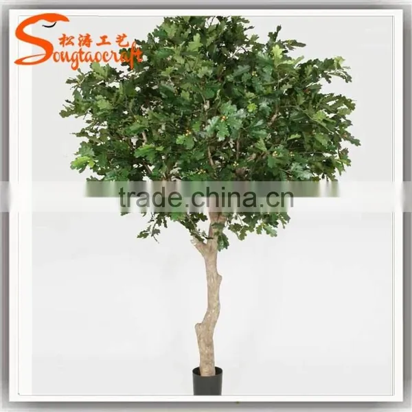 ST20160603 Landscaping Trees Large Outdoor Bonsai Trees Decoration Wedding Artificial Ginkgo Tree photo-5