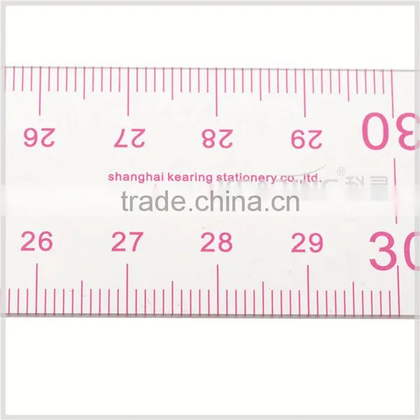 Chinese Factory Direct Sell High Quality Imperial Flexible Plastic Pattern Making Ruler 3 * 30cm With Pattern Grids # 8006 photo-5