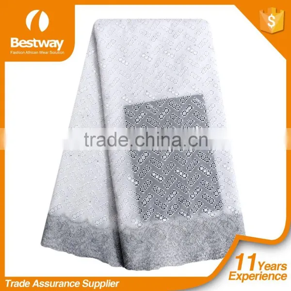 Bestway Charming Swiss Voile Lace With Stones SL0411-5 photo-4