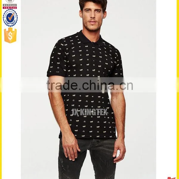 New Fashionable Style Custom Mens Golf Polo Shirt for Sale photo-5