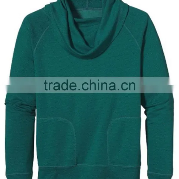 Custom Casual Streetwear Without Hood Design and 100%Cotton Material High Neck Sweatshirt photo-2