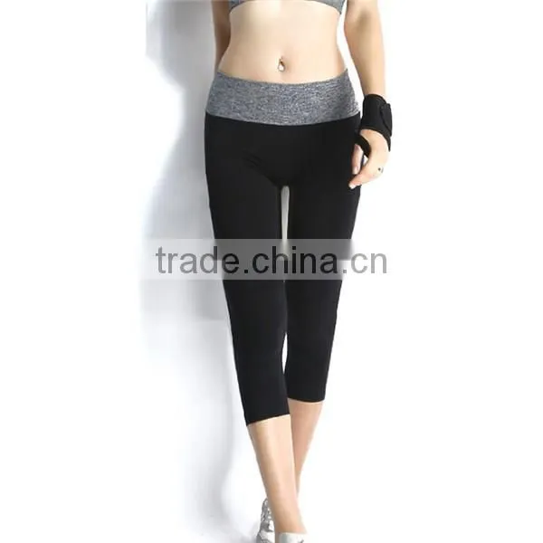 Made in China High Quality Fashion Sports Yoga Capri Legging photo-3