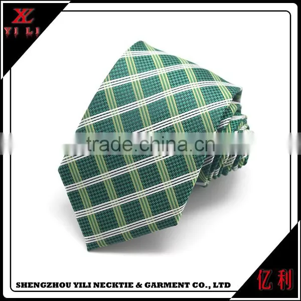 New Production Plaid Silk Neckties photo-3