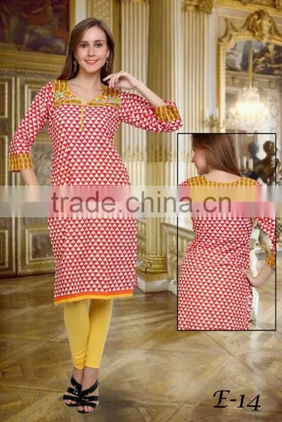 Cotton Kurti Designs for Women photo-6