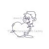 Rhinestone Hot Fix Motif, Rhinestone Heat Transfer, Rhinestone Transfer