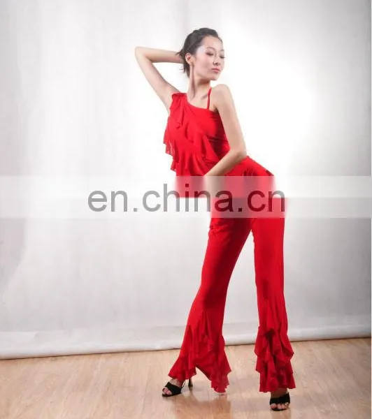 11218212 Adults Sleeveless Camisole Ballroom Dance Wear photo-3