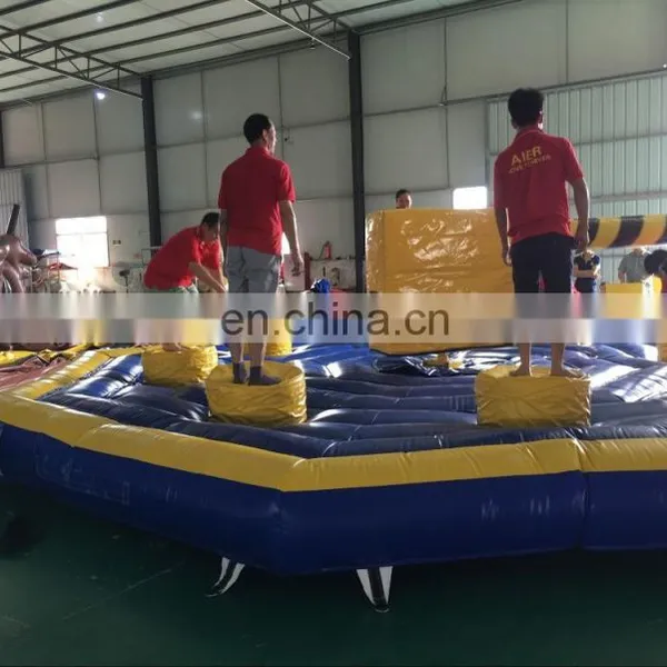 2016 Customized Challenge Inflatable Meltdown Game With Rotative Machine/Inflatable Rotation Games for Adult/inflatable Game photo-3