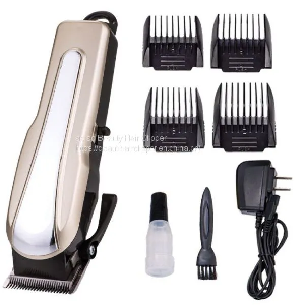 MGX1012 Professional Type Stainless Cut Hair Electric Lithium Battery Operated Cordless Hair Clipper