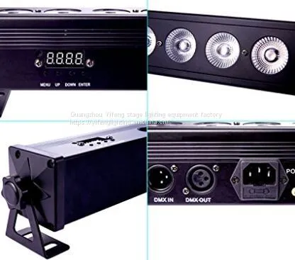 24 x 3W LED Wall Wash Lighting Stage Lighting Can Lighting RGB 3 In 1 Disco Ligh