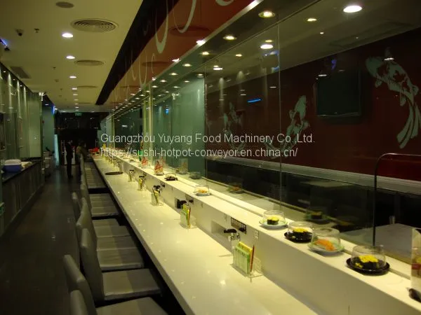 Conveyor Belt Sushi System Food Delivery System: Factory - Michaeldeng@gdyuyang.com photo-5
