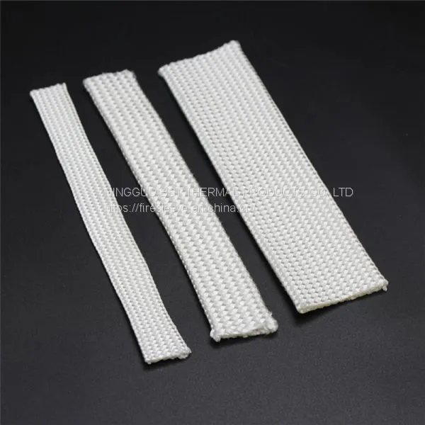 High Temperature Silica Thermal Sleeving photo-4
