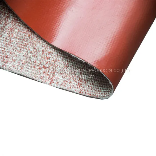 High Temperature 96oz Silicone Coated Fiberglass Cloth photo-3