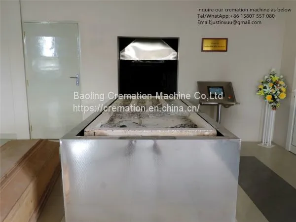 Mobile Kremasi Human Incinerators Furnaces for Human Natural Gas Lpg Crematories Eu Standard Cremation Machine photo-2
