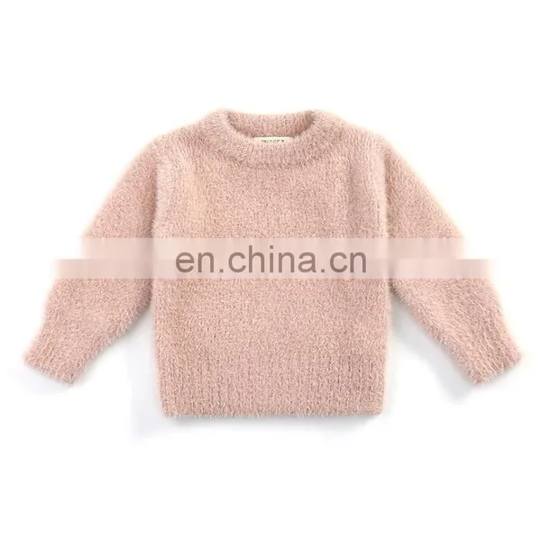 Baby Sweaters Girls' Sweet Sold Sweater Autumn Winter Warm Tops Kids Clothing photo-3