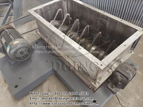 Automatic potato starch processing machine for potato starch processing factories