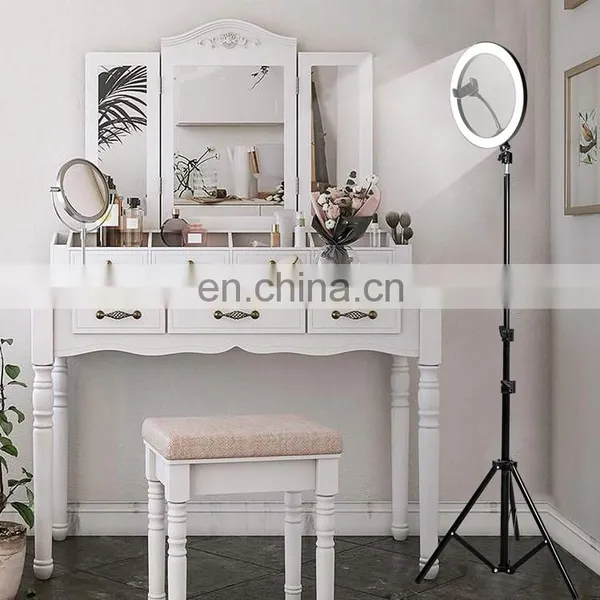Wholesale 12 Inch 30cm Tiktok Video Photography Makeup Led Fill Ring Light With Tripod Stand photo-7