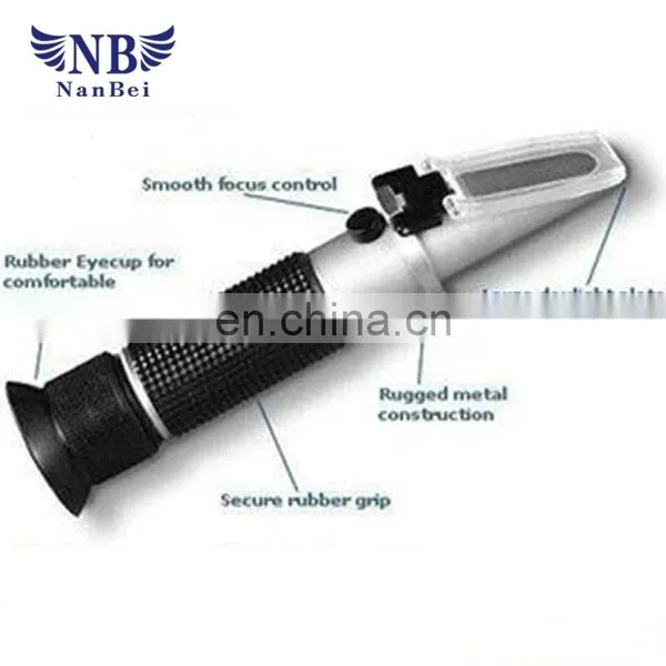 Best Seller Handheld Oechsle & Brix Refractometer Portable Brix Refractometer With High Precision photo-5