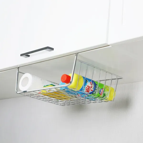 Filta Hardware Home Storage Holder Kitchen Cabinet Pantry Metal Wire Organizer Rack Holder photo-5