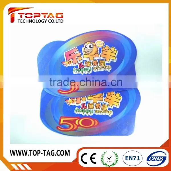 Recharge Card Iregular Shape Scratch Cards photo-4