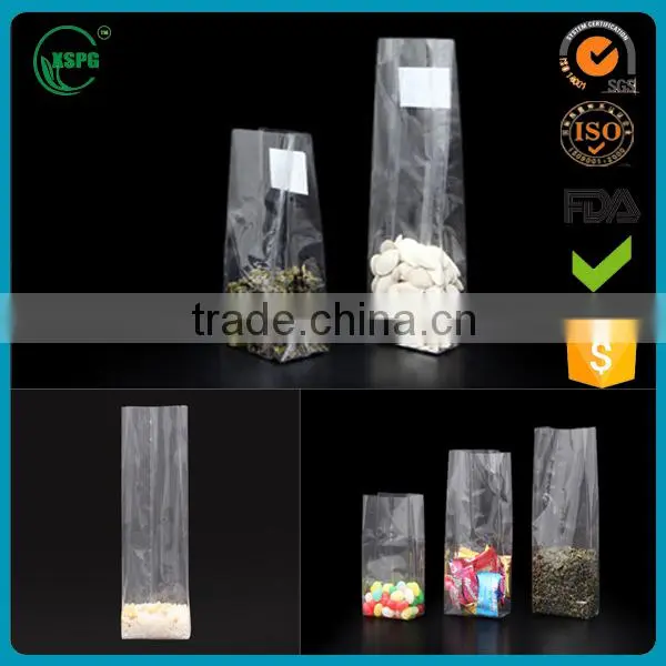 Hot Sale Transparent BOPP Square Bottom Christmas Candy Bag photo-2