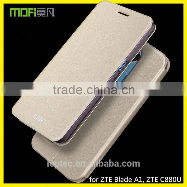 MOFi New Arrival RUI Series PU Leather Phone Flip Cover Cases for ZTE Blade A1, ZTE C880