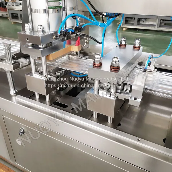 DPB-320 Fully Automatic Flat Plate Blister Packaging Machine For Tablet photo-4