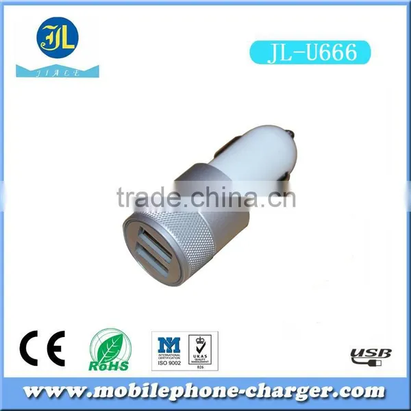 Smart Devices and Car Accessories 2 Usb Phone Charger With Data Cable Mobile Power Supply photo-3