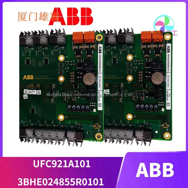 ABB UFC921A101 3BHE024855R0101 3BHE024856P201 Module Card Parts Inventory photo-2