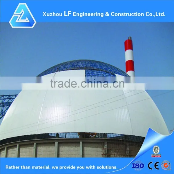 Prefabricated Steel Coal Shed For Power Plant photo-6