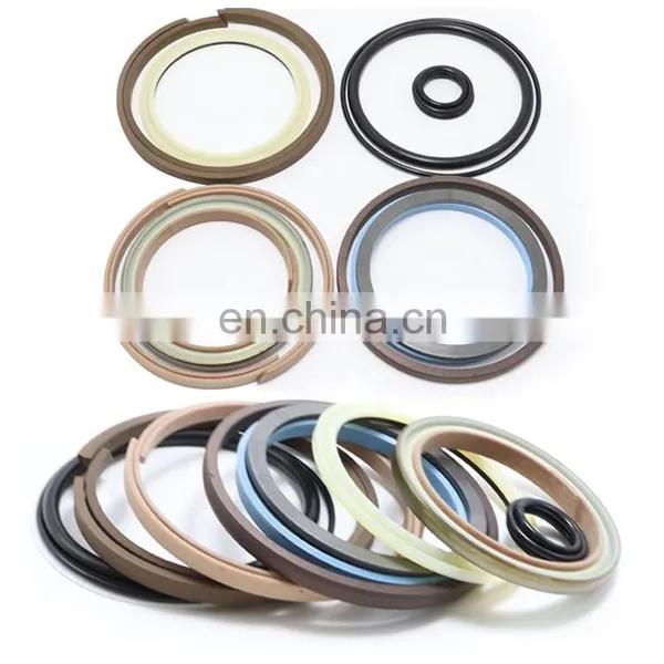E200B E240 Hydraulic Boom Cylinder Seal Kit For Excavator Spare Parts Repair Kit photo-5