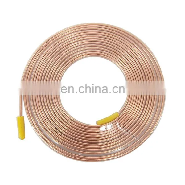 High Quality Refrigeration Air Conditioner Connecting Copper Pipe Manufacture Pancake Coil Capillary Copper Coil Copper Tube photo-2